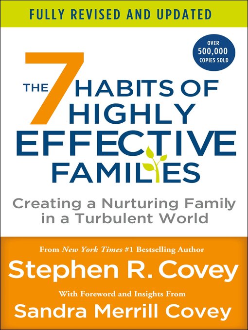 Title details for The 7 Habits of Highly Effective Families by Stephen R. Covey - Wait list